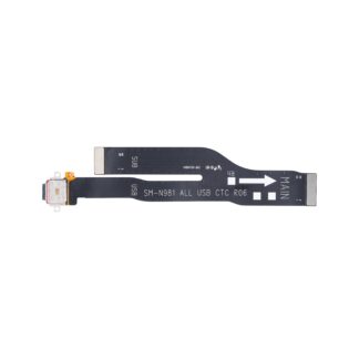 OEM Ladebuchse Ladeplatine Flex für Samsung Galaxy S/Note Serie - Modell: Galaxy Note 20 4G N980F, Note 20 5G N981B - Ausführung: Ladeflex