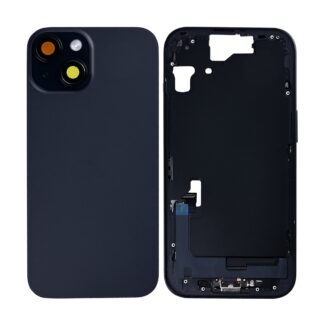 Für Apple iPhone 15 Gehäuse mit Kleinteilen Black OEM