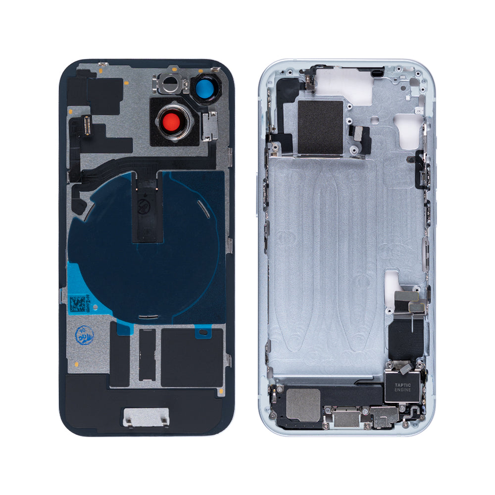 Für Apple iPhone 15 Gehäuse mit Kleinteilen Blue OEM – Bild 2