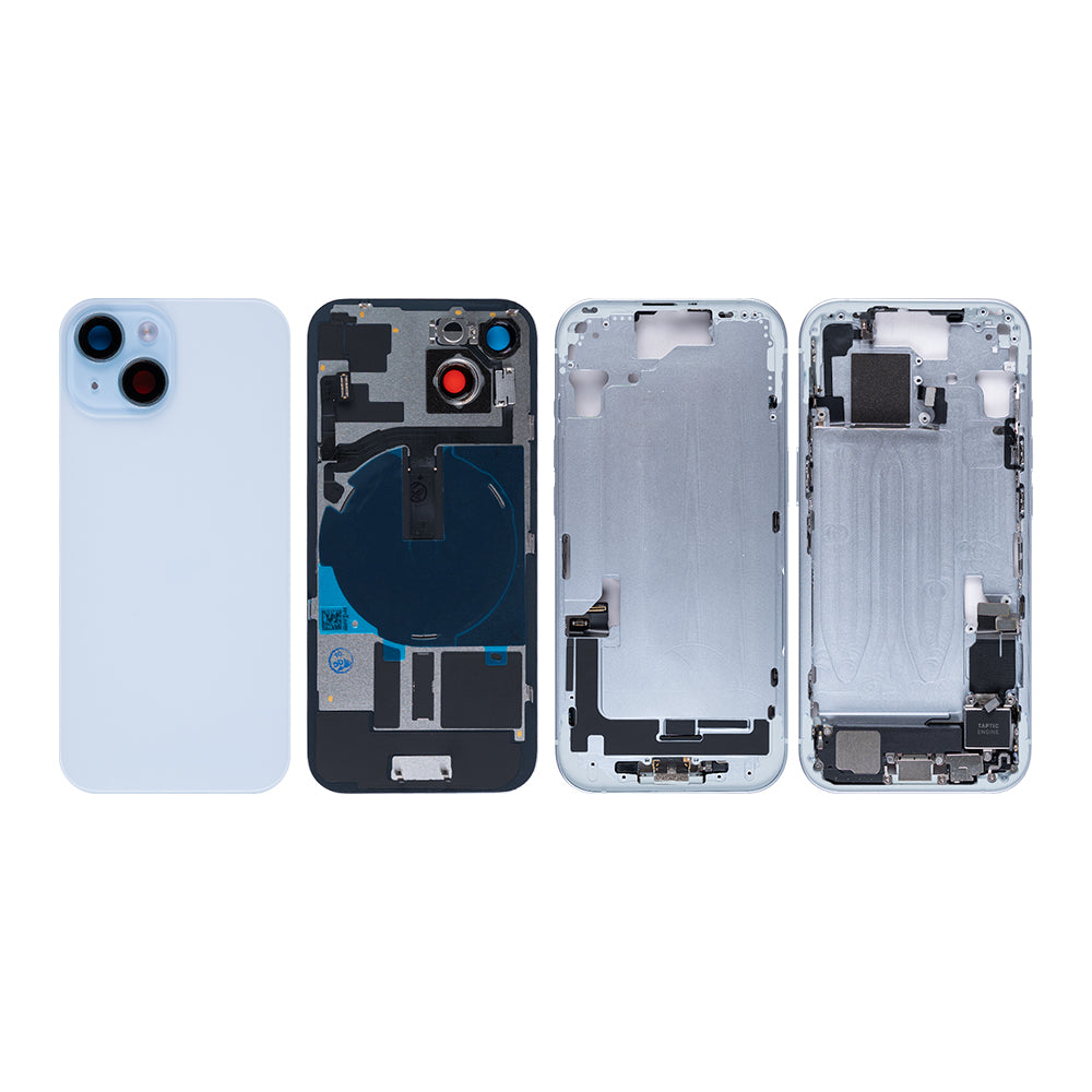 Für Apple iPhone 15 Gehäuse mit Kleinteilen Blue OEM – Bild 3