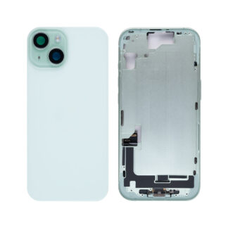 Für Apple iPhone 15 Gehäuse mit Kleinteilen Green OEM