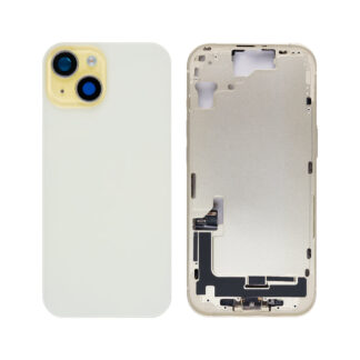 Für Apple iPhone 15 Gehäuse mit Kleinteilen Yellow OEM