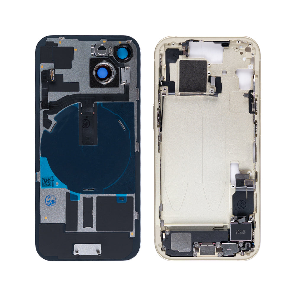 Für Apple iPhone 15 Gehäuse mit Kleinteilen Yellow OEM – Bild 2