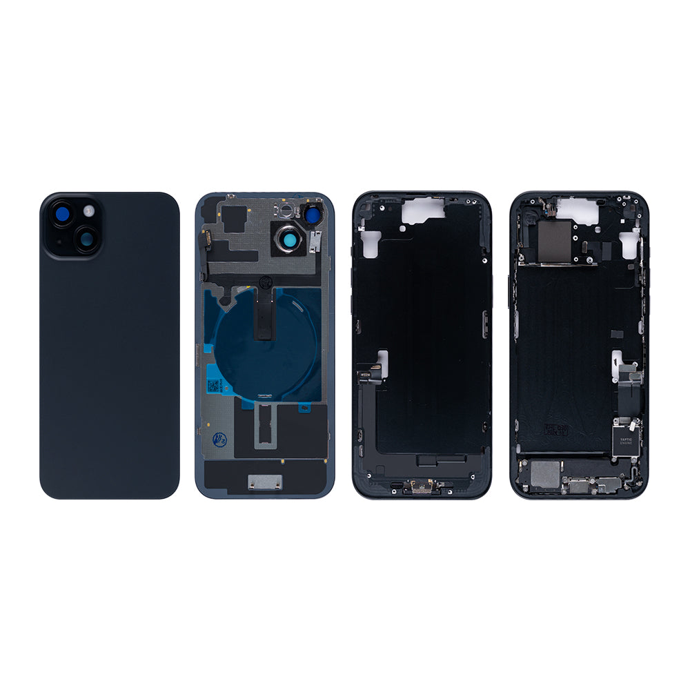 Für Apple iPhone 15 Plus Gehäuse mit Kleinteilen Black OEM – Bild 3