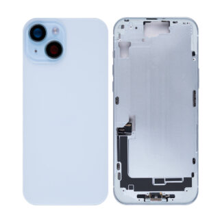 Für Apple iPhone 15 Plus Gehäuse mit Kleinteilen Blue OEM