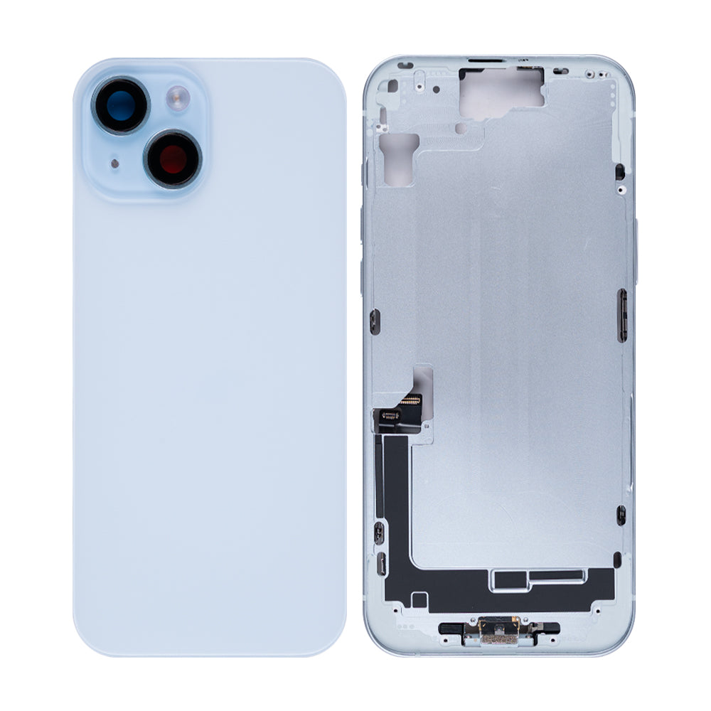 Für Apple iPhone 15 Plus Gehäuse mit Kleinteilen Blue OEM