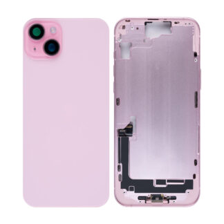 Für Apple iPhone 15 Plus Gehäuse mit Kleinteilen Pink OEM