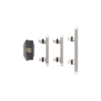 Für Apple iPhone 15, 15 Plus Side Taste Set Yellow Original ausgebaut (4pcs）