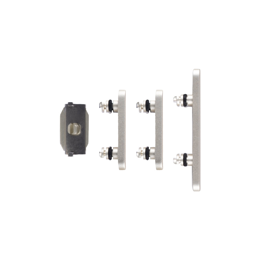 Für Apple iPhone 15, 15 Plus Side Taste Set Yellow Original ausgebaut (4pcs)