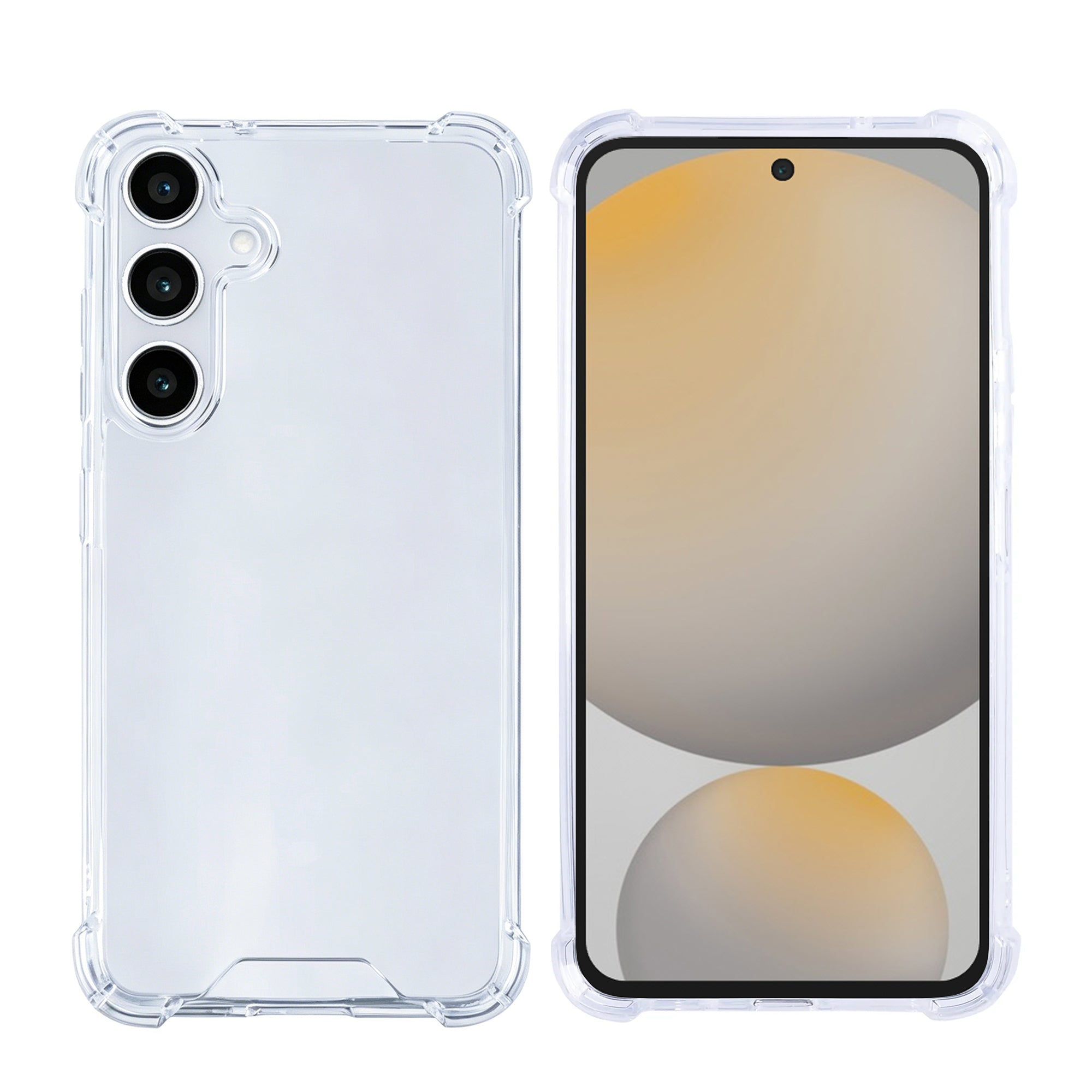 Rixus Anti-Burst Hülle für Samsung Galaxy S24 FE Transparent – Bild 3