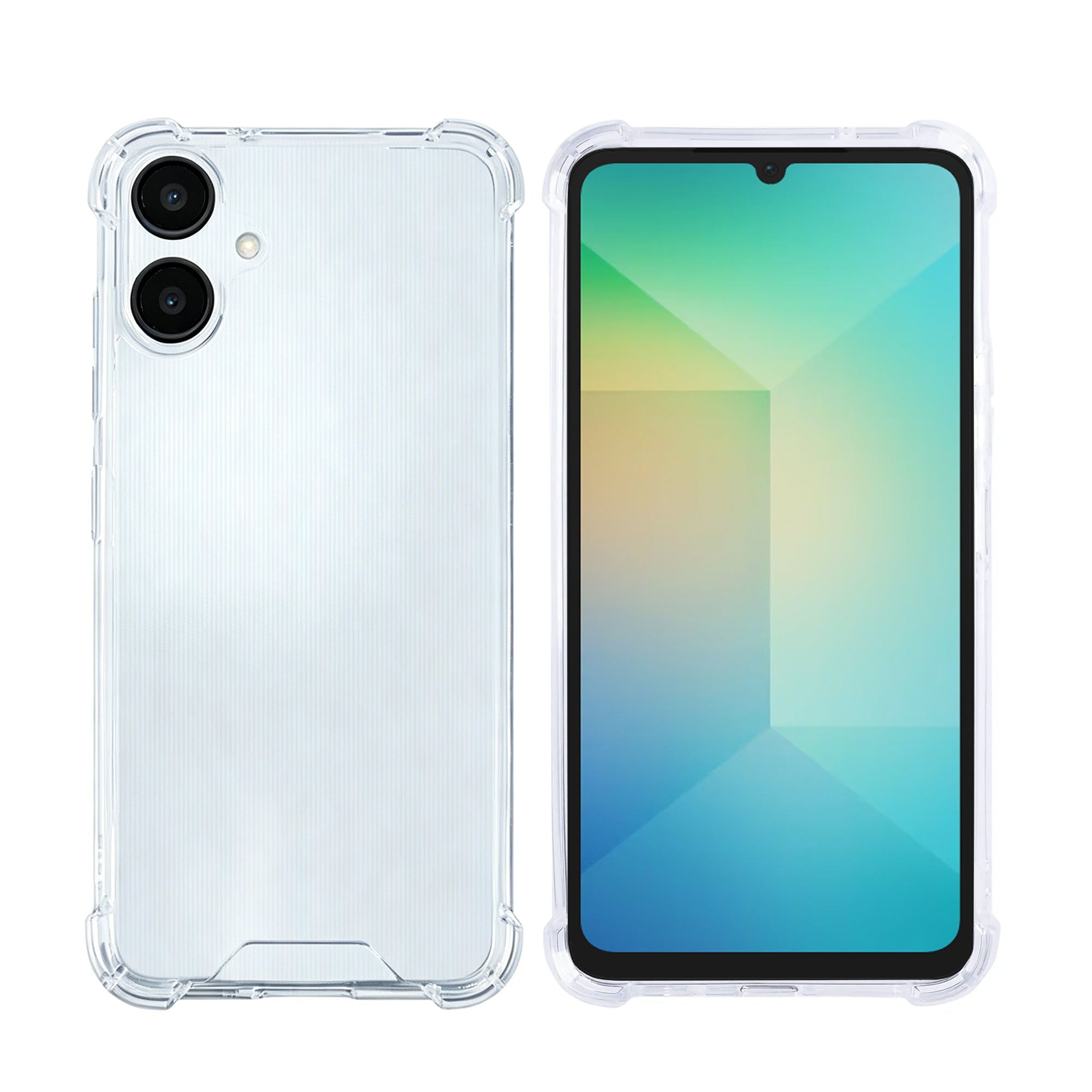 Rixus Anti-Burst Hülle für Samsung Galaxy A06 Transparent – Bild 3