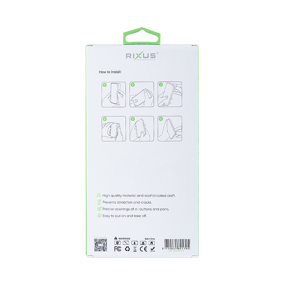 Rixus Anti-Burst Hülle für Samsung Galaxy A06 Transparent – Bild 5