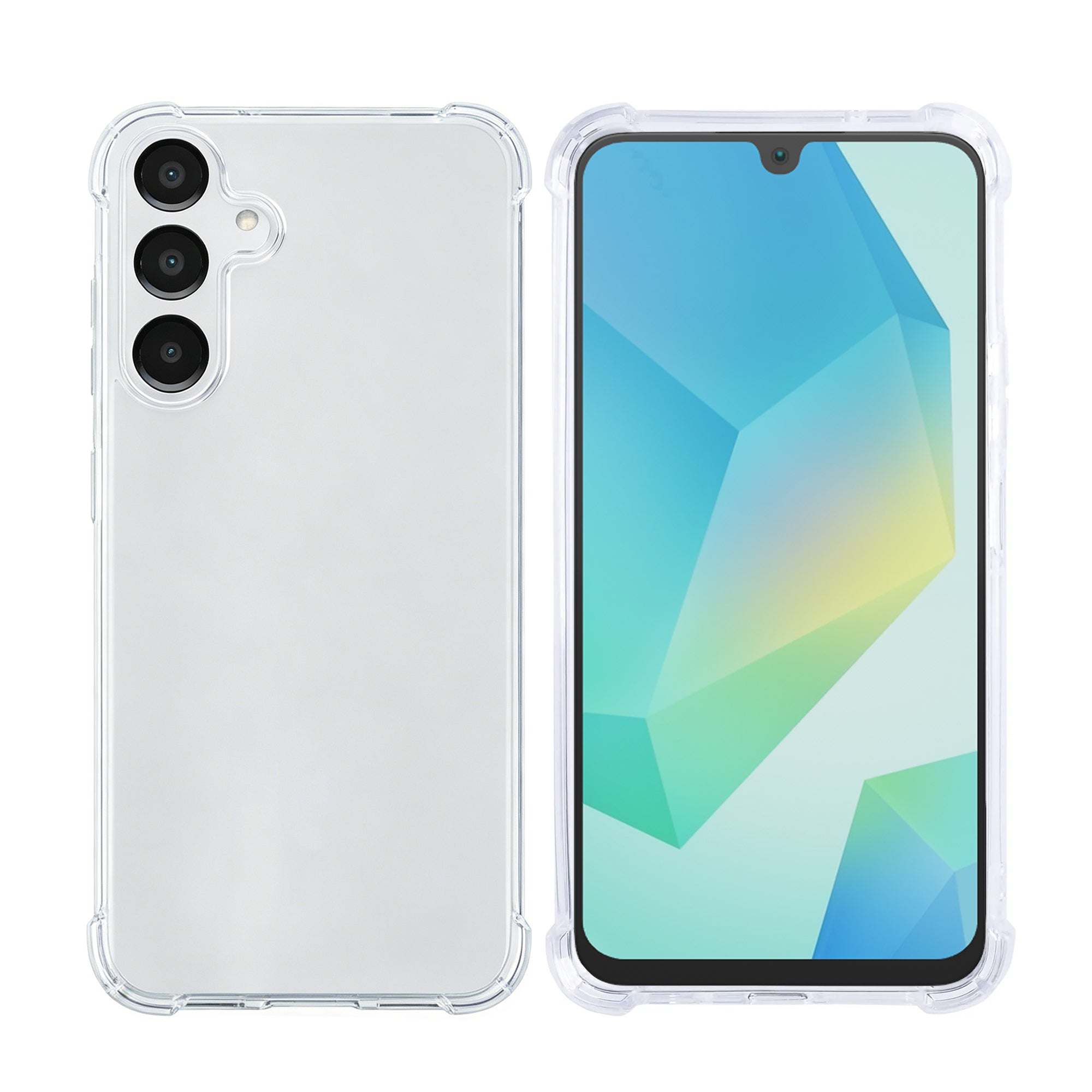 Rixus Anti-Burst Hülle für Samsung Galaxy A16 Transparent – Bild 3