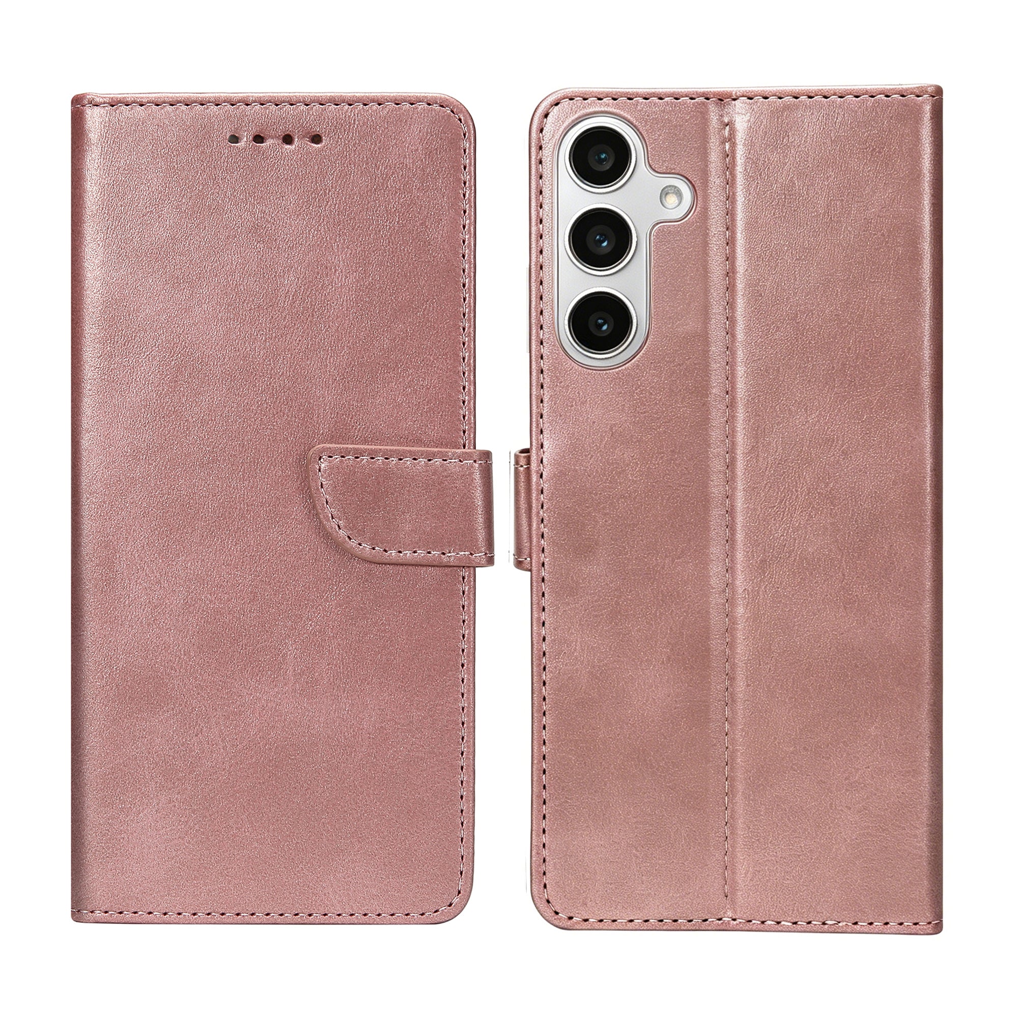 Rixus Buchhülle für Samsung Galaxy S24 FE Pink – Bild 3