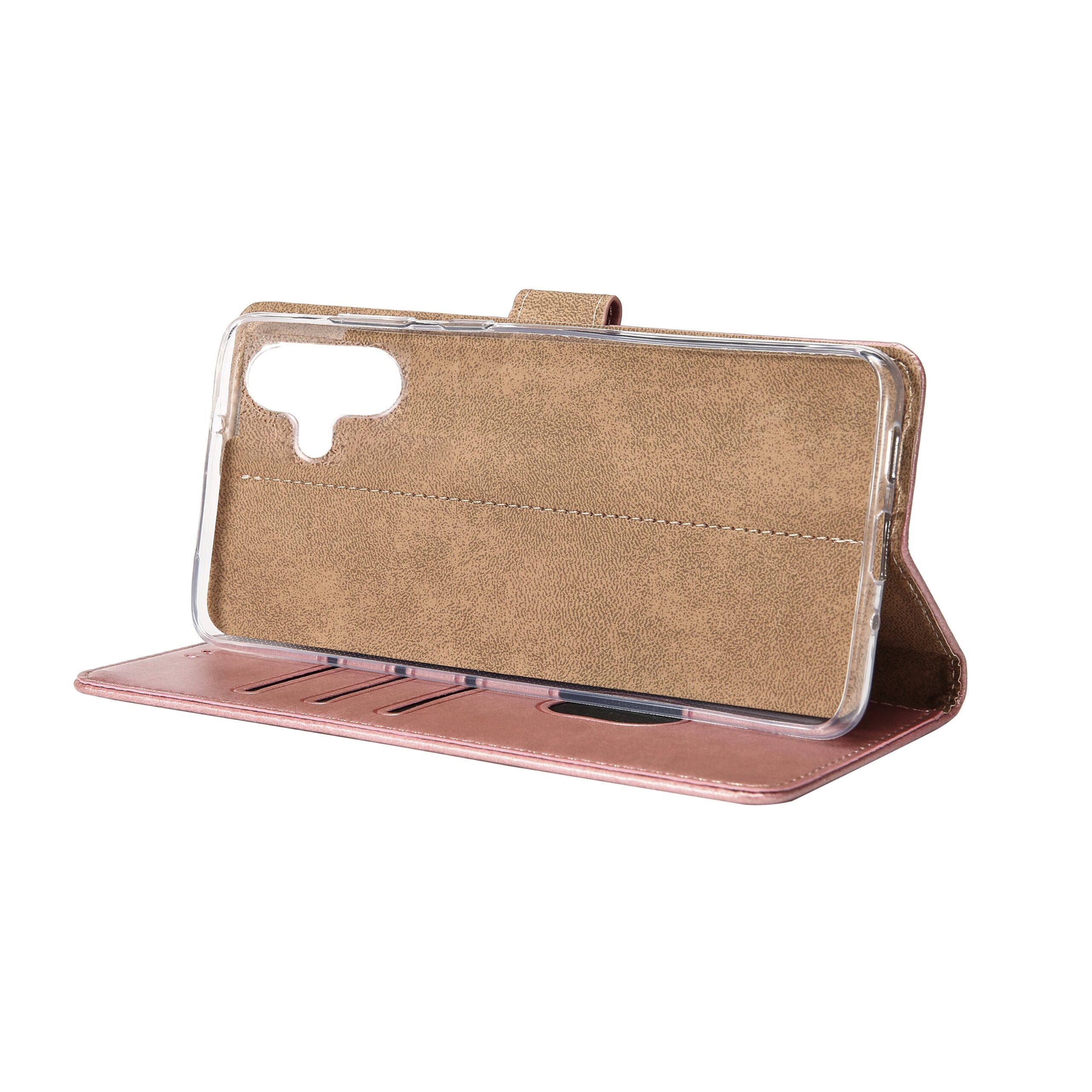 Rixus Buchhülle für Samsung Galaxy A06 Pink – Bild 6