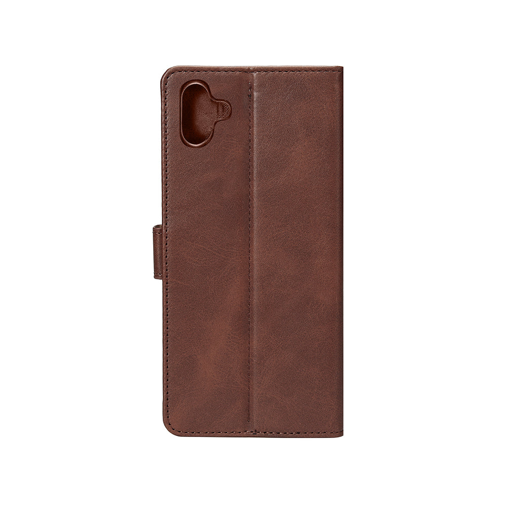 Rixus Buchhülle für Samsung Galaxy A06 Brown – Bild 2