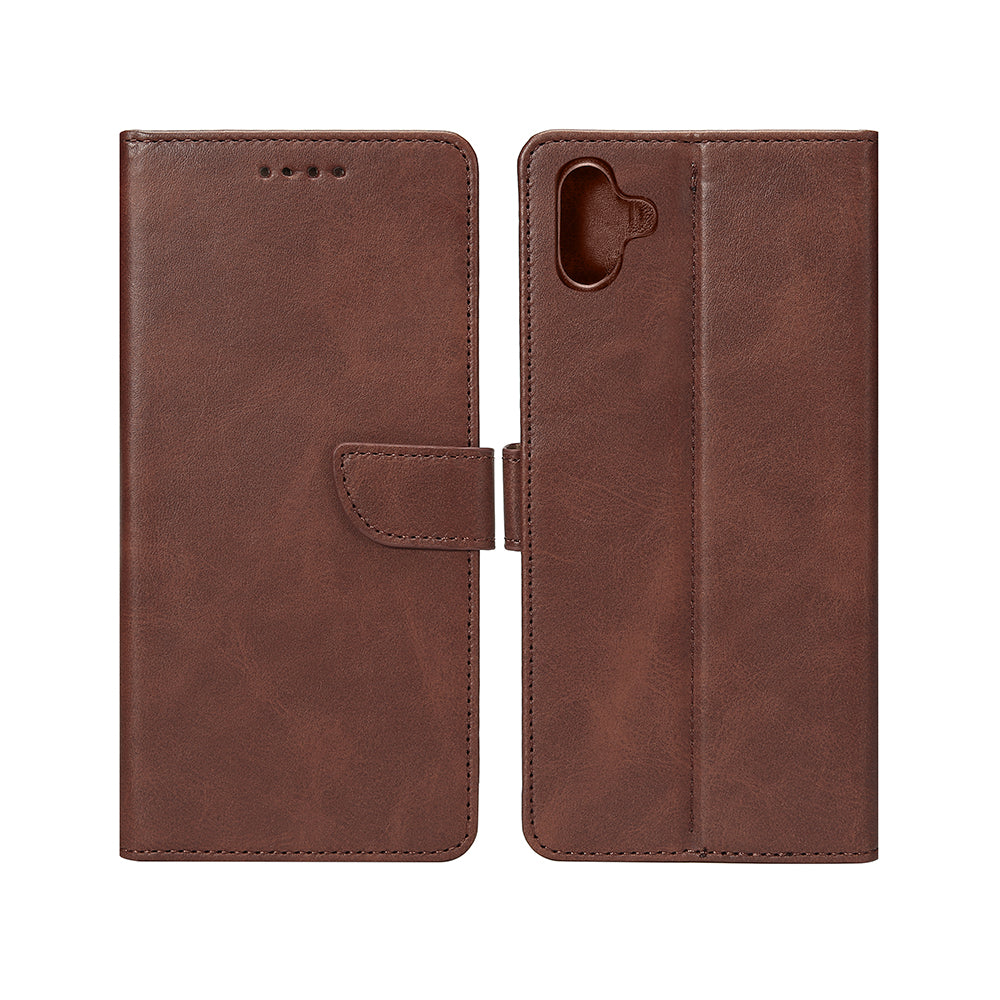 Rixus Buchhülle für Samsung Galaxy A06 Brown – Bild 3