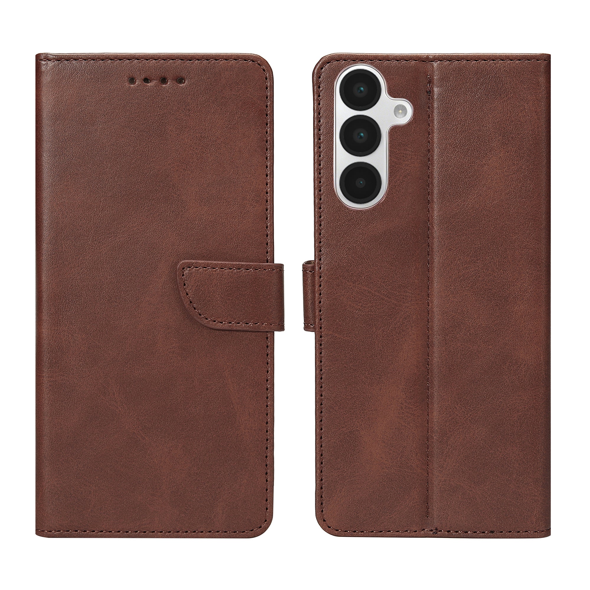 Rixus Buchhülle für Samsung Galaxy A16 4G, 5G Brown – Bild 3