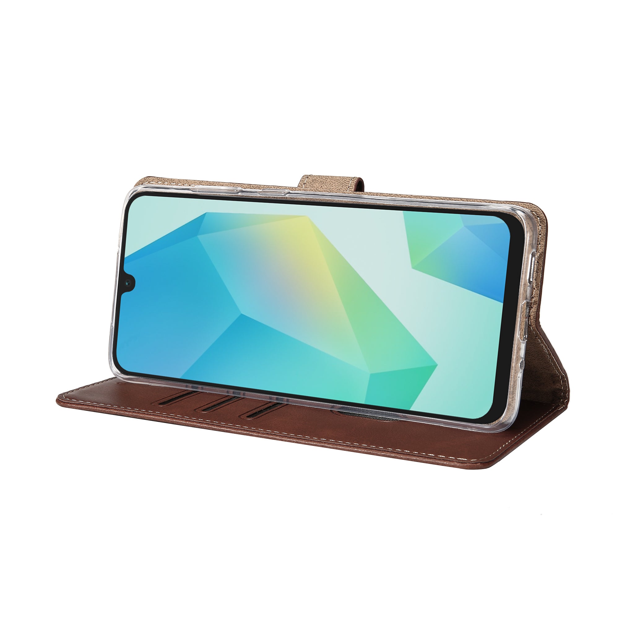 Rixus Buchhülle für Samsung Galaxy A16 4G, 5G Brown – Bild 6