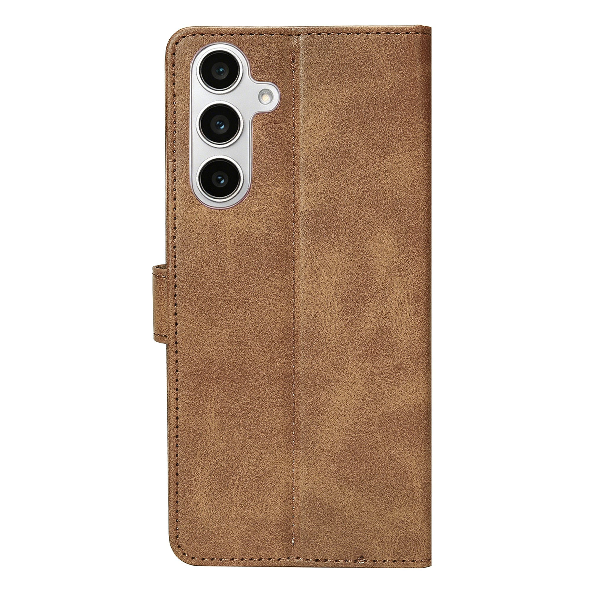Rixus Buchhülle für Samsung Galaxy S24 FE Light Brown – Bild 2