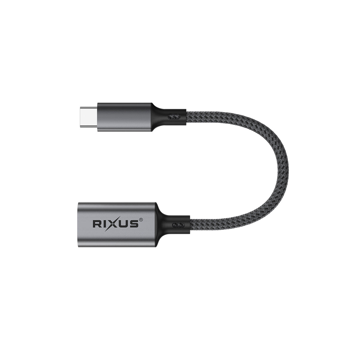 Rixus RXMU24 USB-C To USB A 3.0 Adapter Space Gray – Bild 3