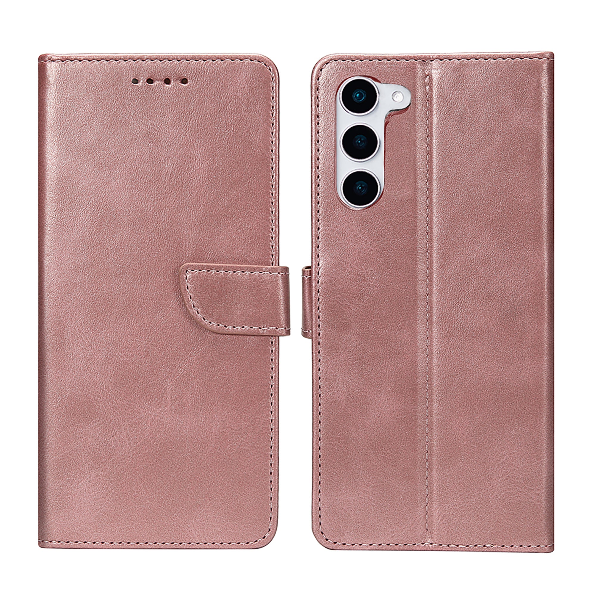 Rixus Buchhülle für Samsung Galaxy S23 Pink – Bild 3