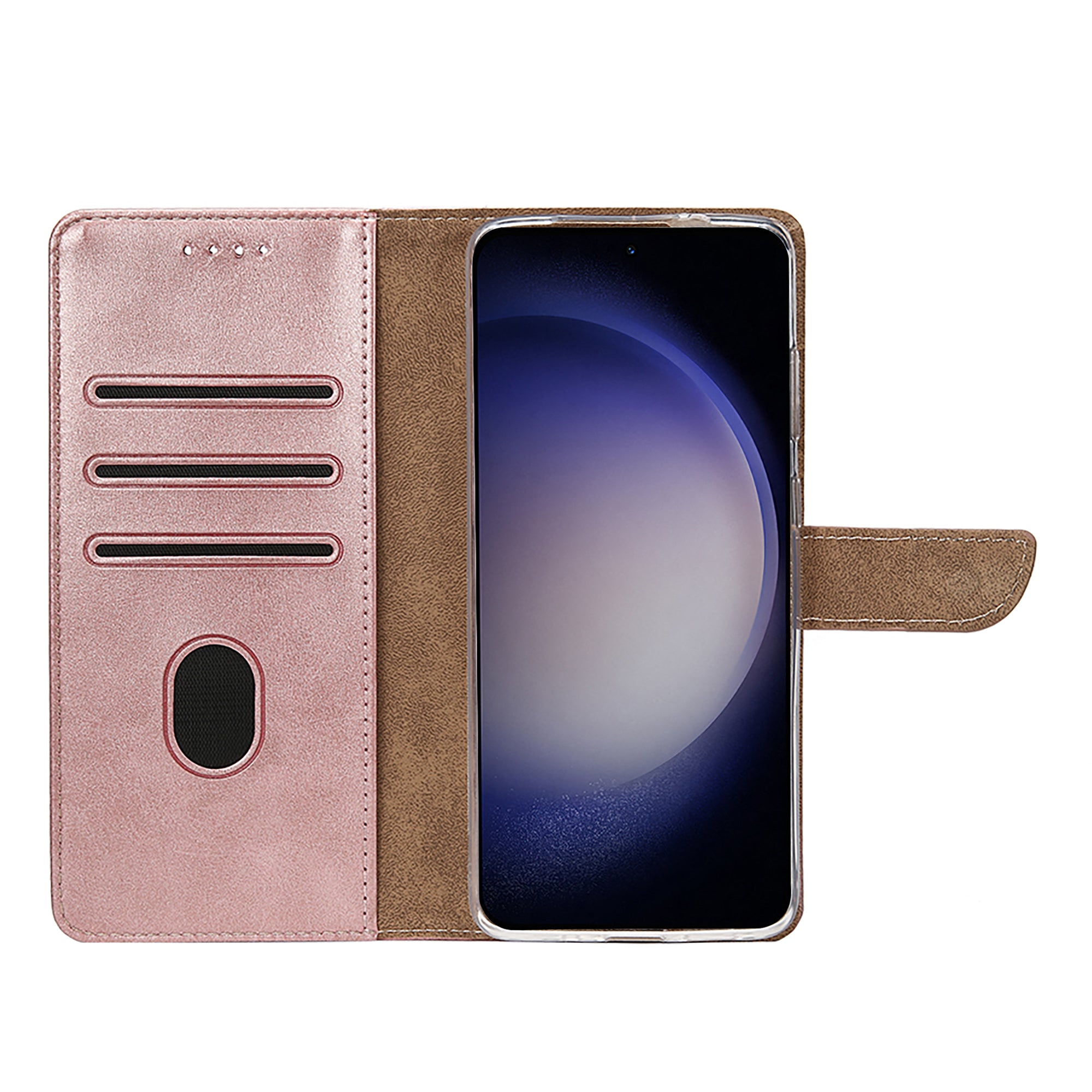 Rixus Buchhülle für Samsung Galaxy S23 Pink – Bild 5