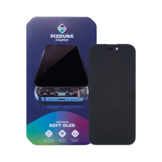 PIXDURA für Apple iPhone 15 Pro Display und Touchscreen-Digitizer Soft-OLED Premium (IC Removable) (120Hz)