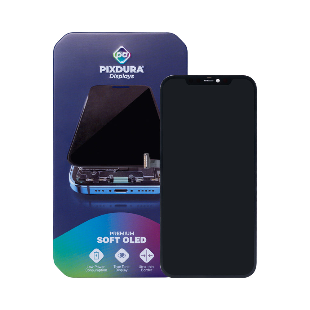 PIXDURA Display für iPhone 12 Pro Max Soft OLED Premium 60Hz Touchscreen – Bild 2