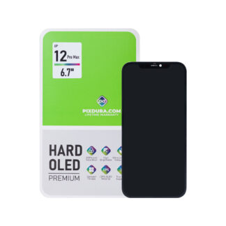 PIXDURA für Apple iPhone 12 Pro Max Display und Touchscreen-Digitizer Hard-OLED Premium (IC Removable) (60Hz)