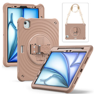 Rixus RXTC08 Anti Shock Hülle für Apple iPad 10 10.9 inch (2022) Latte