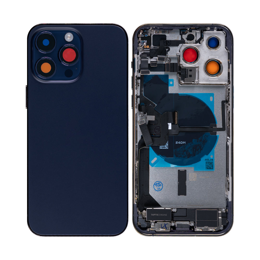 Für Apple iPhone 14 Pro Max Gehäuse mit Kleinteilen Deep Purple OEM – Bild 3