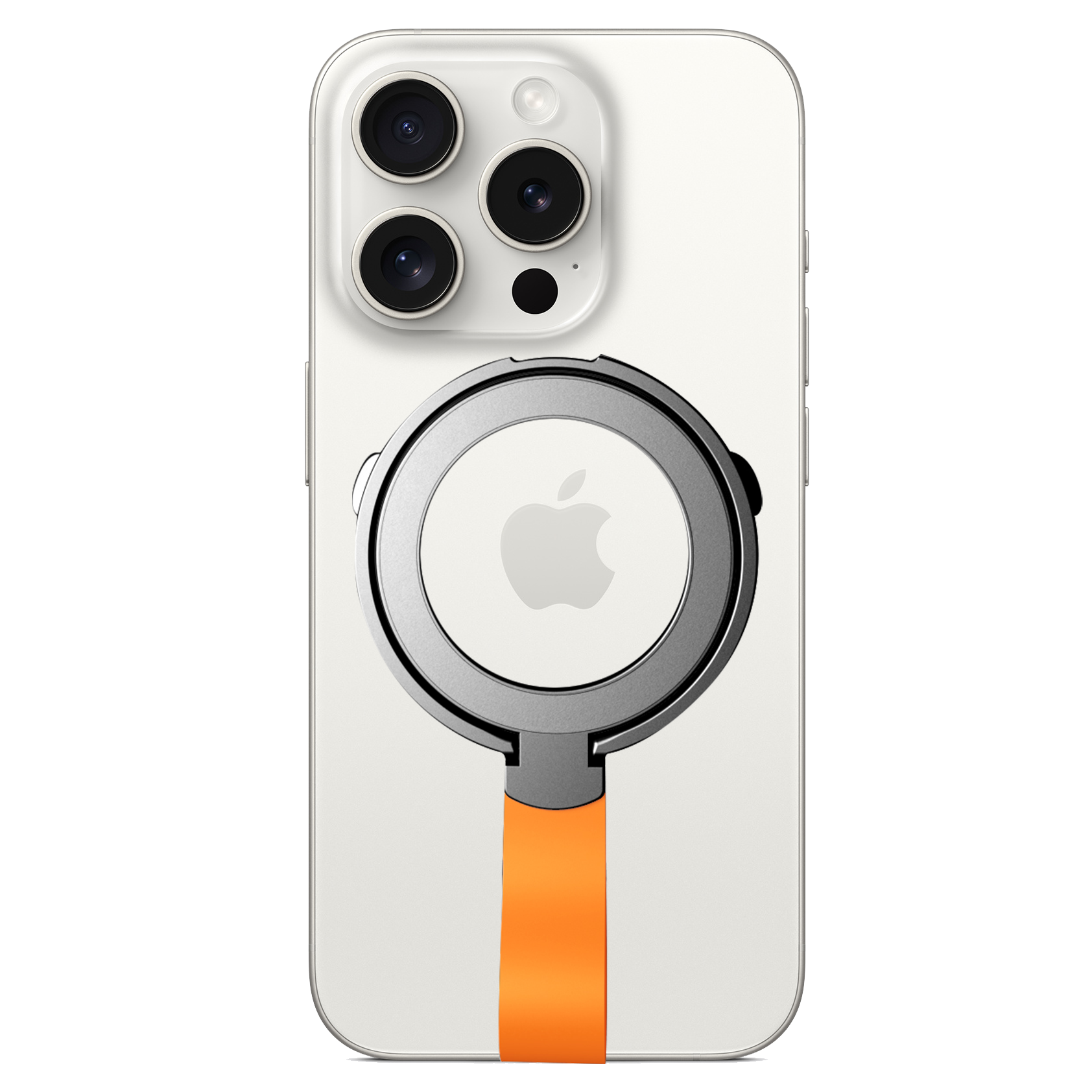 Rixus RXPH20BO Mobile Phone Holder mit MagSafe kompatibel Black und Orange – Bild 2
