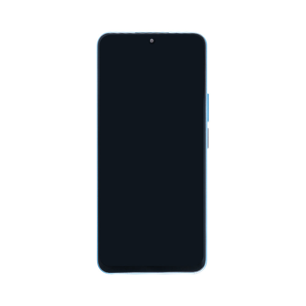 Honor X8a, 90 Lite Display und Touchscreen-Digitizer mit Rahmen Cyan Lake OEM – Bild 2
