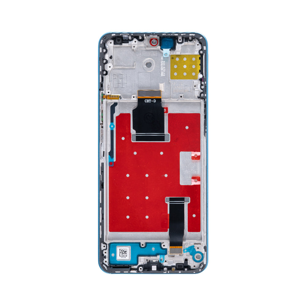 Honor X8a, 90 Lite Display und Touchscreen-Digitizer mit Rahmen Cyan Lake OEM – Bild 3