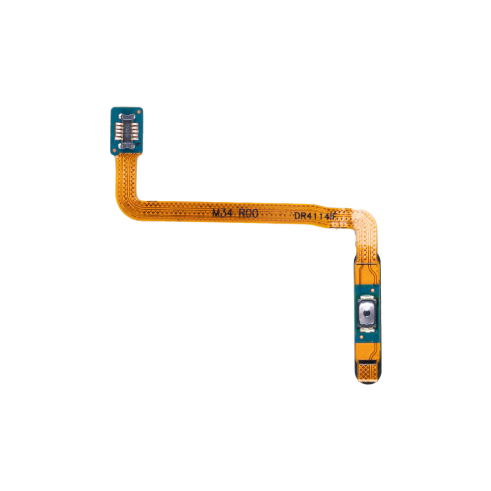 Samsung Galaxy M34 5G M346B Fingerabdrucksensor-Flex mit Powerbutton Prism Silver OEM – Bild 2