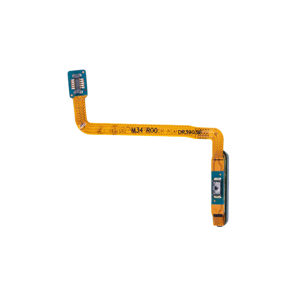 Samsung Galaxy M34 5G M346B Fingerabdrucksensor-Flex mit Powerbutton Waterfall Blue OEM – Bild 2
