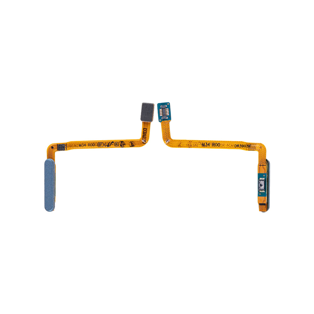 Samsung Galaxy M34 5G M346B Fingerabdrucksensor-Flex mit Powerbutton Waterfall Blue OEM – Bild 3