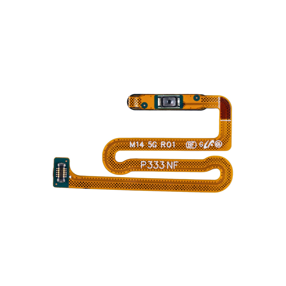 Samsung Galaxy M14 5G M146B Fingerabdrucksensor-Flex mit Powerbutton Light Blue OEM – Bild 2