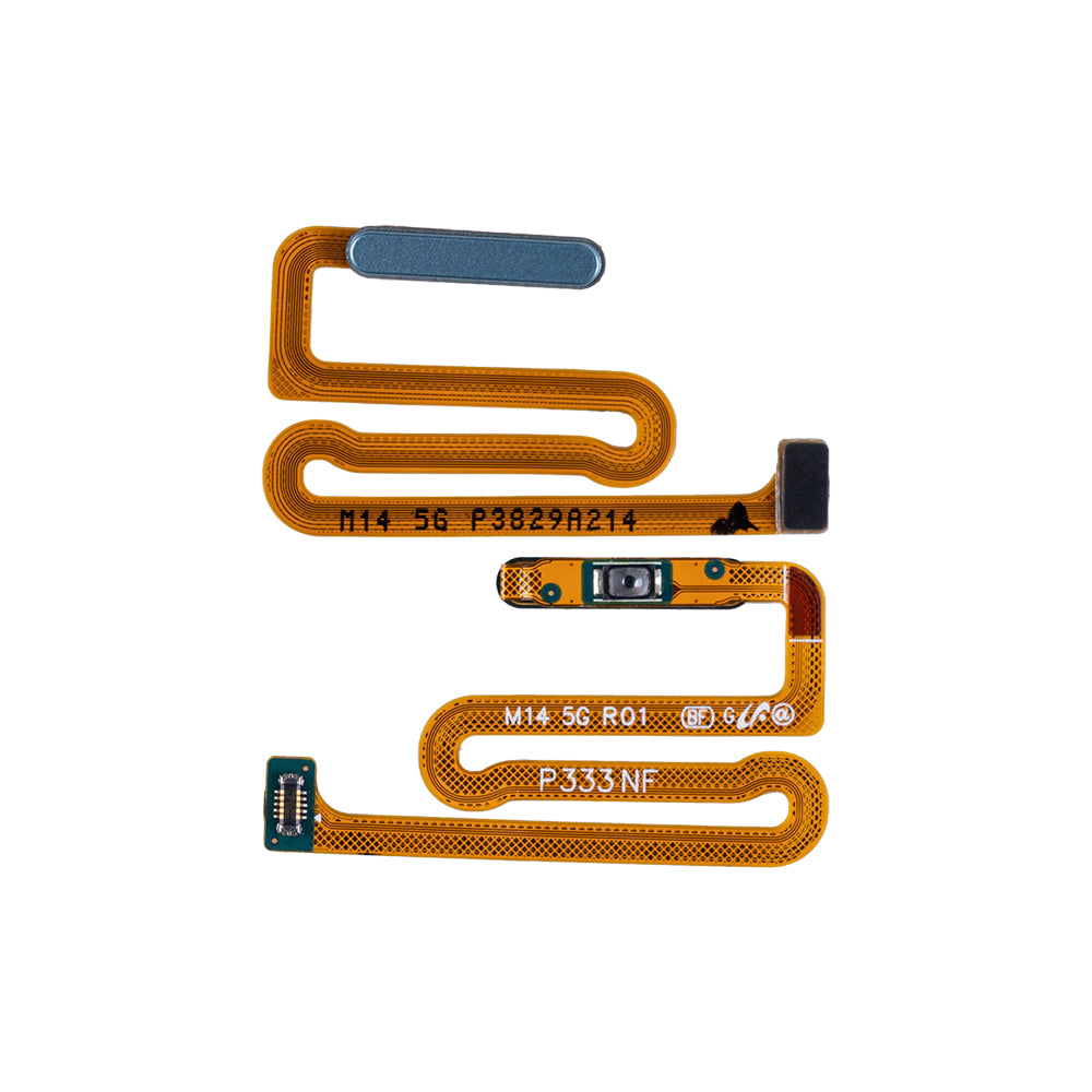 Samsung Galaxy M14 5G M146B Fingerabdrucksensor-Flex mit Powerbutton Light Blue OEM – Bild 3