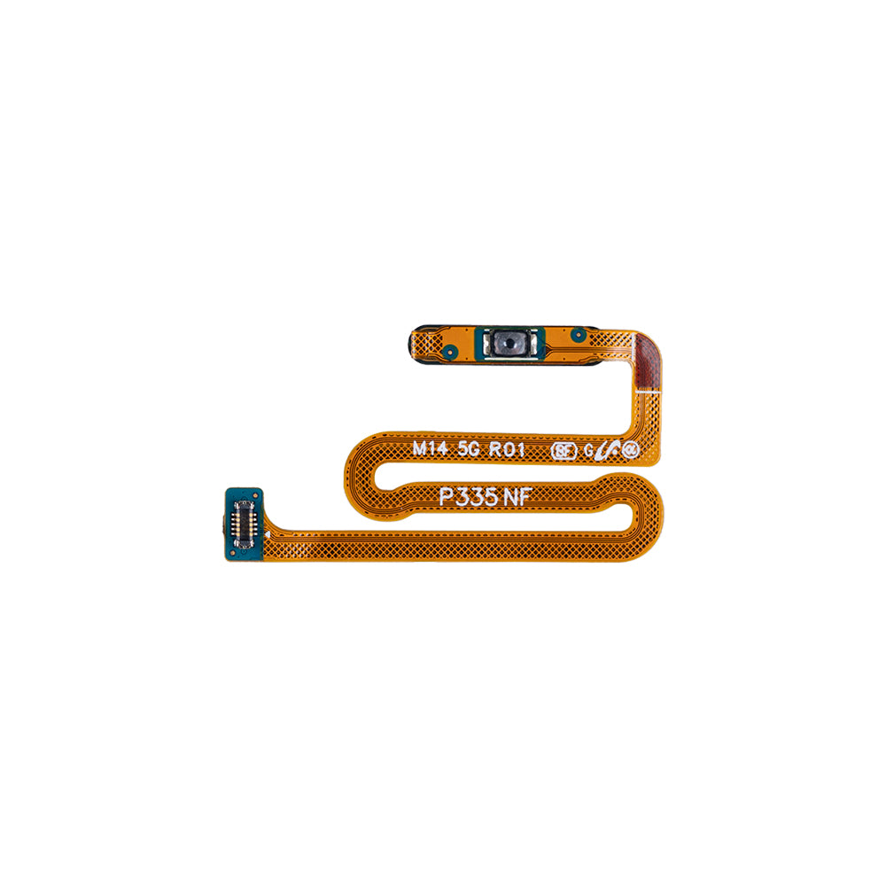 Samsung Galaxy M14 5G M146B Fingerabdrucksensor-Flex mit Powerbutton Silver OEM – Bild 2
