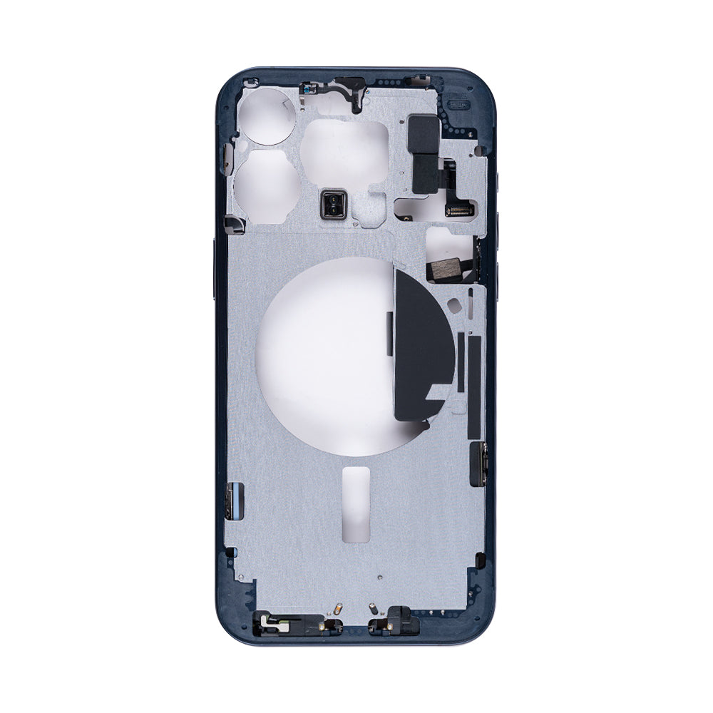 Für Apple iPhone 15 Pro Max Middle Rahmen Blue Titanium OEM – Bild 2