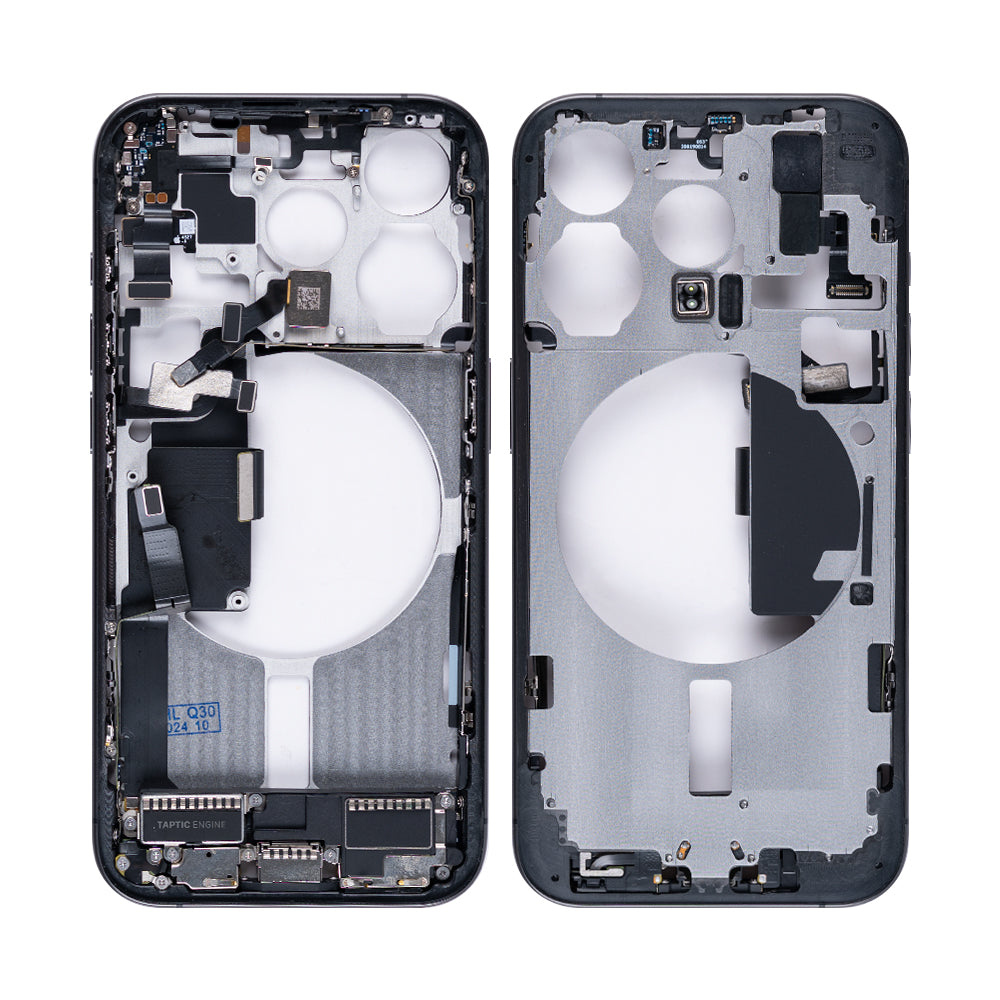 Für Apple iPhone 15 Pro Middle Rahmen Black Titanium OEM – Bild 3