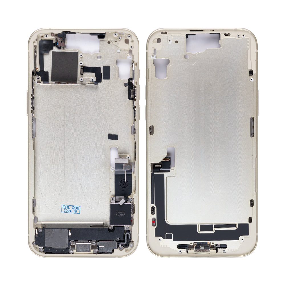 Für Apple iPhone 15 Plus Middle Rahmen Yellow OEM – Bild 3
