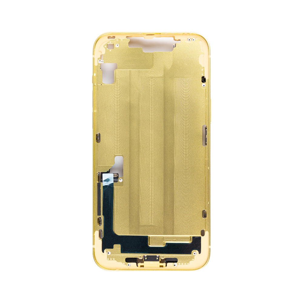 Für Apple iPhone 14 Plus Middle Rahmen Yellow OEM – Bild 2