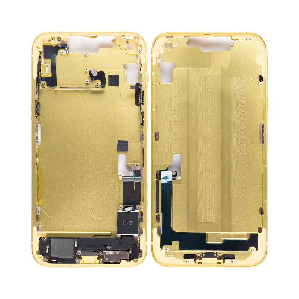 Für Apple iPhone 14 Plus Middle Rahmen Yellow OEM – Bild 3