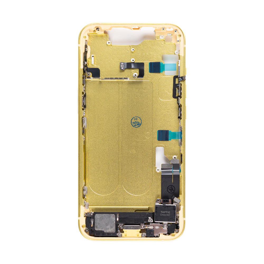 Für Apple iPhone 14 Middle Rahmen Yellow OEM