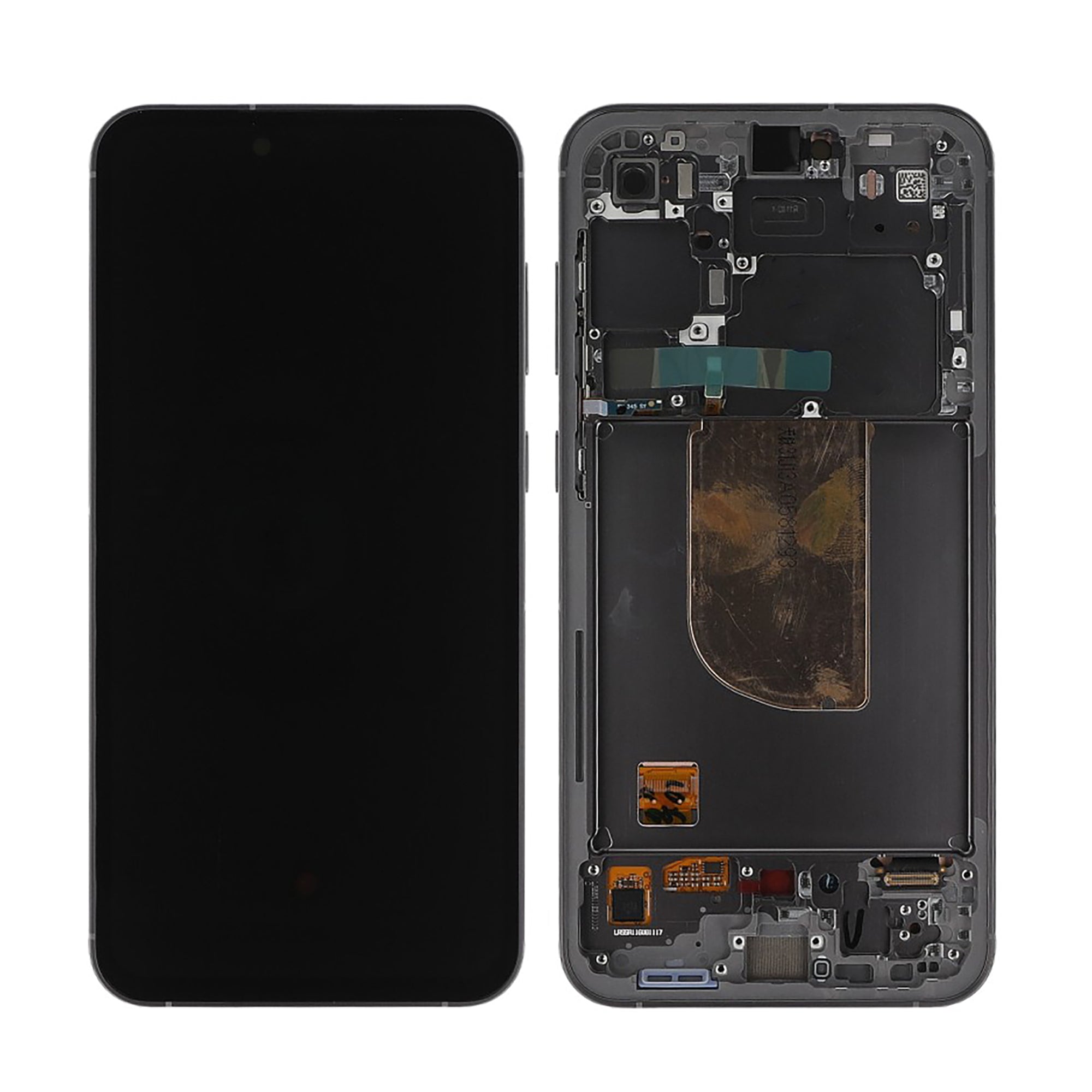 Samsung Original Service Pack Display Galaxy S23 FE S711B mit Rahmen Grau – Bild 4
