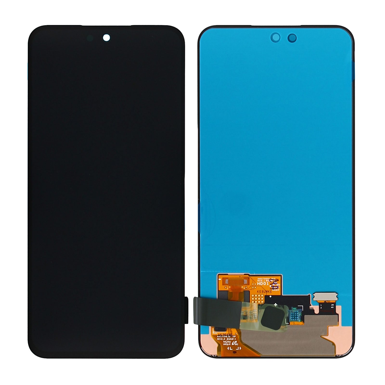 Samsung Original Service Pack Display Galaxy S24 FE S721B ohne Rahmen Black – Bild 4