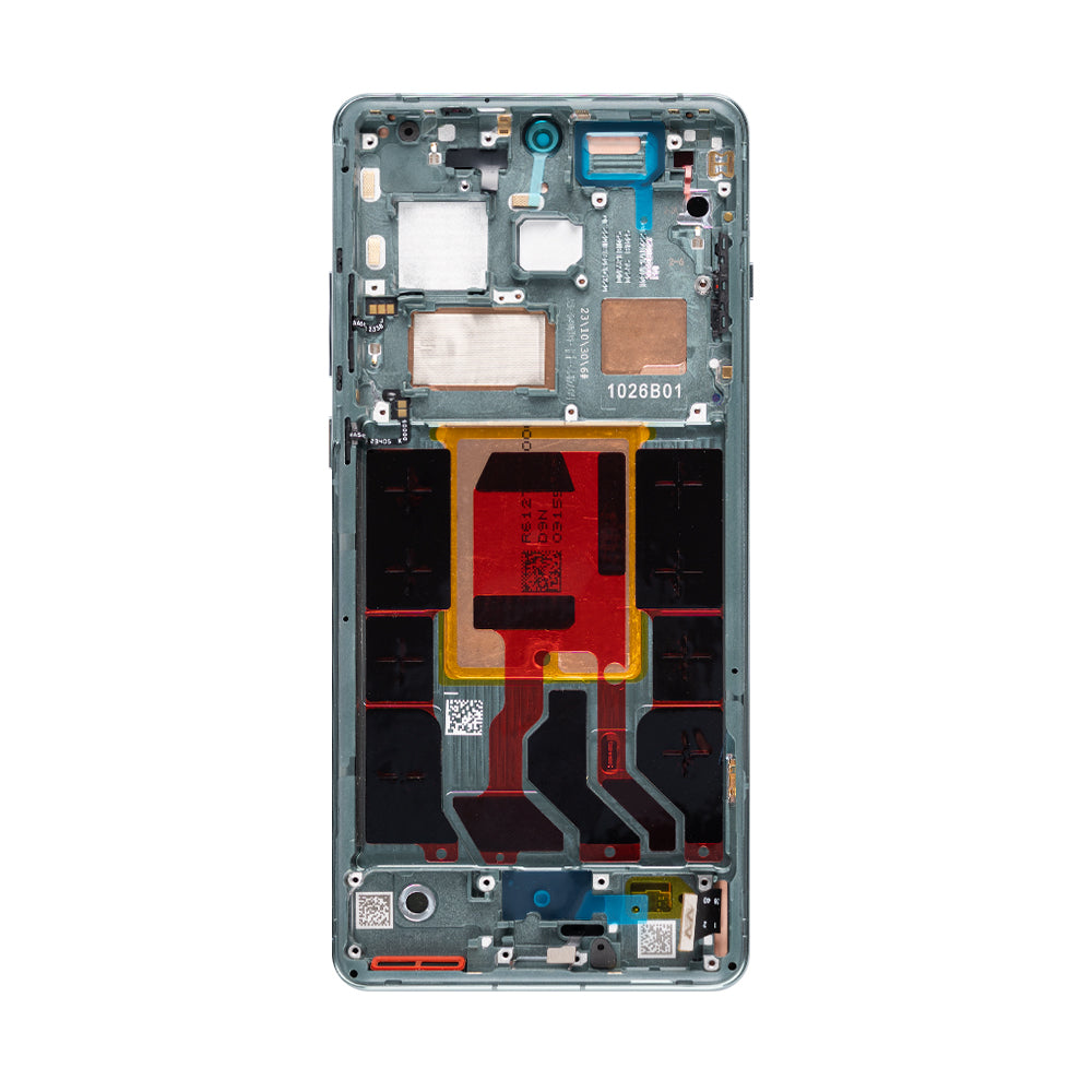 OEM Display für OnePlus 12 mit Rahmen Grün – Bild 3